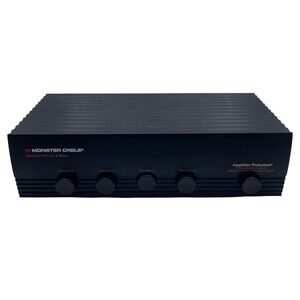 Monster Cable 4-Way Speaker Selector Switch Audio Control